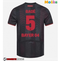 Moške Nogometnih dresov Bayer Leverkusen Loic Bade #5 Domači 2025-26 Kratki rokavi
